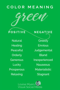 Green Color Meaning: How to Go for Growth or Greed! | LouiseM