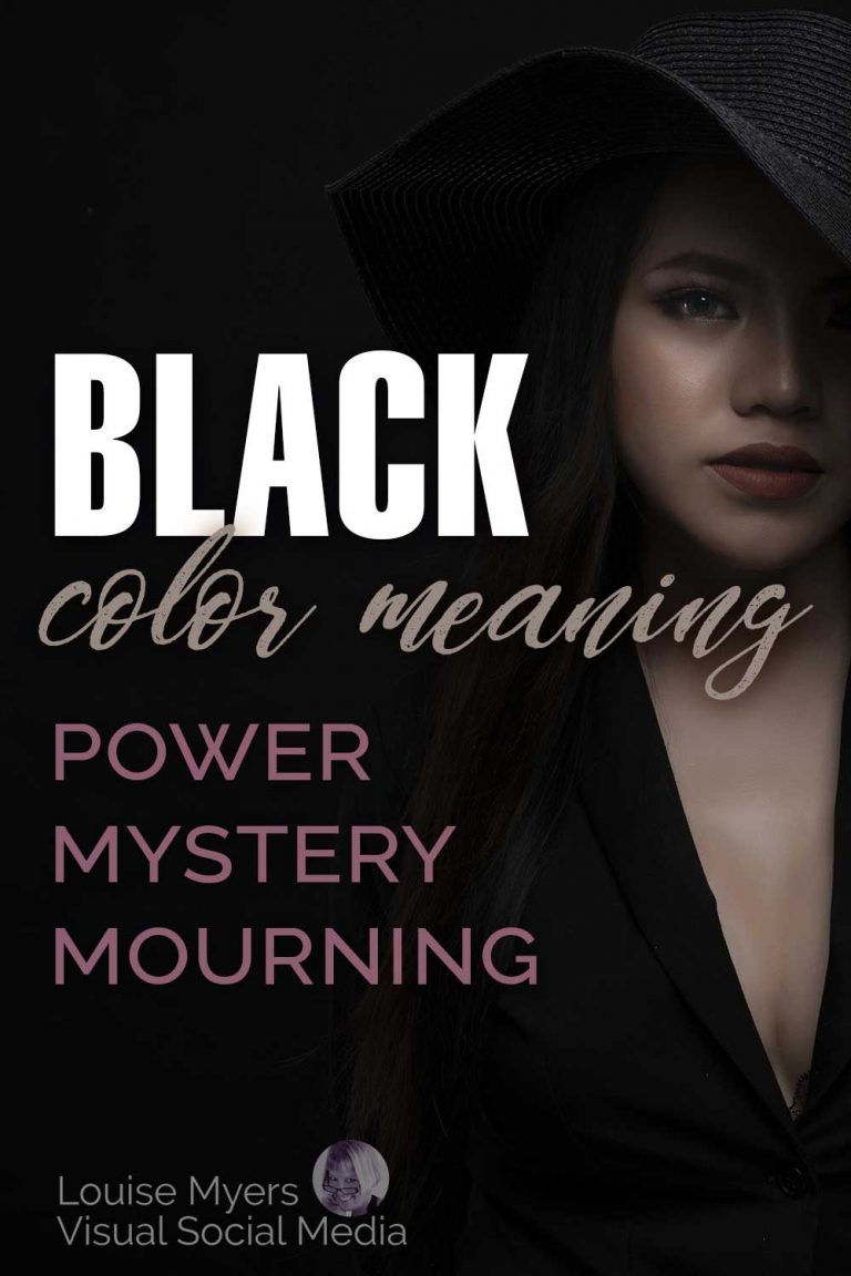Black Color Meaning: How to Say Power, Mystery, Evil | LouiseM