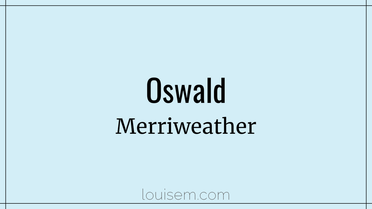 canva combo of fonts Oswald and Merriweather.
